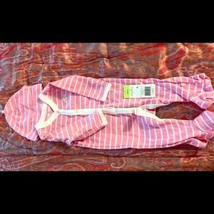 Offspring One piece w matching hat, 3 mos., NWT